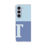 Clear Case［ Original - initial two tone - T blue ］
