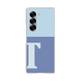 Clear Case［ オリジナル - initial two tone - T blue ］