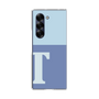 Clear Case［ オリジナル - initial two tone - T blue ］