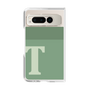 Clear Case［ Original - initial two tone - T green ］