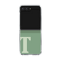 Clear Case［ Original - initial two tone - T green ］