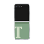 Clear Case［ Original - initial two tone - T green ］