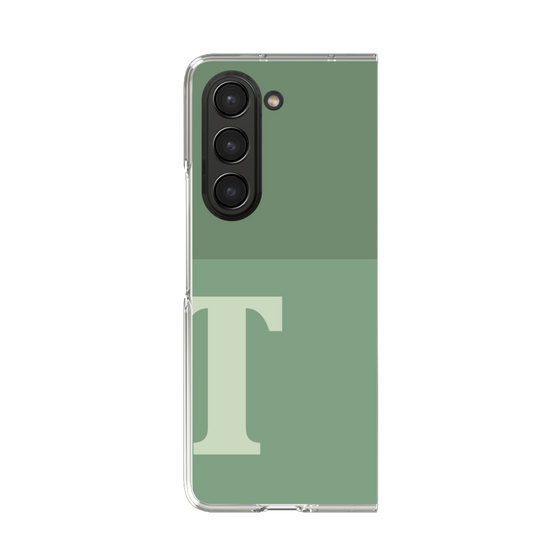 Clear Case［ Original - initial two tone - T green ］
