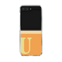 Clear Case［ Original - initial two tone - U orange ］