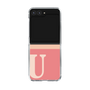 Clear Case［ Original - initial two tone - U pink ］