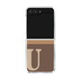 Clear Case［ Original - initial two tone - U brown ］