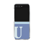 Clear Case［ Original - initial two tone - U blue ］