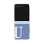 Clear Case［ Original - initial two tone - U blue ］