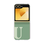 Clear Case［ オリジナル - initial two tone - U green ］