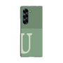 Clear Case［ オリジナル - initial two tone - U green ］