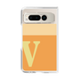 Clear Case［ Original - initial two tone - V orange ］