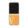 Clear Case［ Original - initial two tone - V orange ］