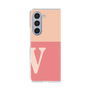 Clear Case［ Original - initial two tone - V pink ］
