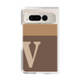Clear Case［ Original - initial two tone - V brown ］