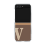 Clear Case［ Original - initial two tone - V brown ］