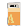 Clear Case［ Original - initial two tone - A orange ］