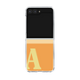 Clear Case［ Original - initial two tone - A orange ］