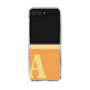 Clear Case［ Original - initial two tone - A orange ］
