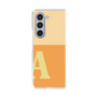 Clear Case［ Original - initial two tone - A orange ］
