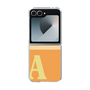 Clear Case［ オリジナル - initial two tone - A orange ］