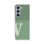 Clear Case［ Original - initial two tone - V green ］