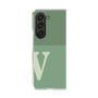 Clear Case［ Original - initial two tone - V green ］