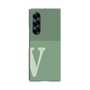 Clear Case［ オリジナル - initial two tone - V green ］