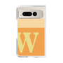 Clear Case［ Original - initial two tone - W orange ］