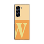 Clear Case［ オリジナル - initial two tone - W orange ］