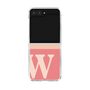 Clear Case［ Original - initial two tone - W pink ］