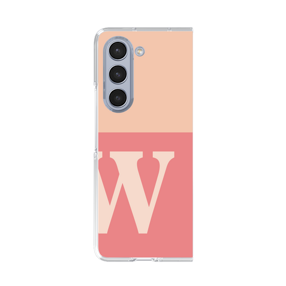 Clear Case［ Original - initial two tone - W pink ］