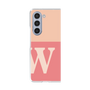 Clear Case［ Original - initial two tone - W pink ］