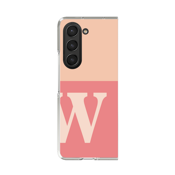 Clear Case［ Original - initial two tone - W pink ］