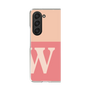 Clear Case［ Original - initial two tone - W pink ］