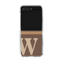 Clear Case［ Original - initial two tone - W brown ］