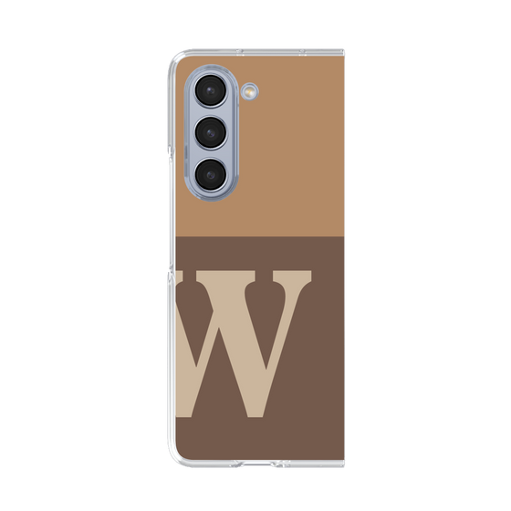 Clear Case［ Original - initial two tone - W brown ］