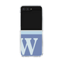 Clear Case［ Original - initial two tone - W blue ］