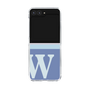 Clear Case［ Original - initial two tone - W blue ］