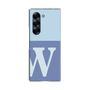 Clear Case［ オリジナル - initial two tone - W blue ］
