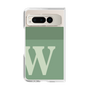 Clear Case［ Original - initial two tone - W green ］