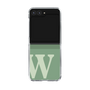 Clear Case［ Original - initial two tone - W green ］