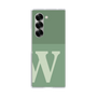Clear Case［ オリジナル - initial two tone - W green ］