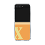 Clear Case［ Original - initial two tone - X orange ］