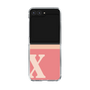 Clear Case［ Original - initial two tone - X pink ］
