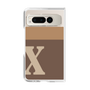 Clear Case［ Original - initial two tone - X brown ］
