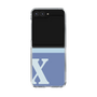 Clear Case［ Original - initial two tone - X blue ］