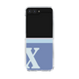 Clear Case［ Original - initial two tone - X blue ］