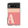 Clear Case［ Original - initial two tone - A pink ］