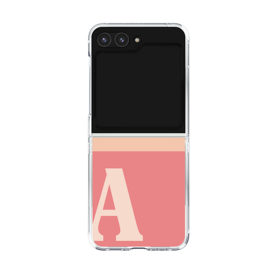 Clear Case［ Original - initial two tone - A pink ］