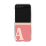 Clear Case［ Original - initial two tone - A pink ］